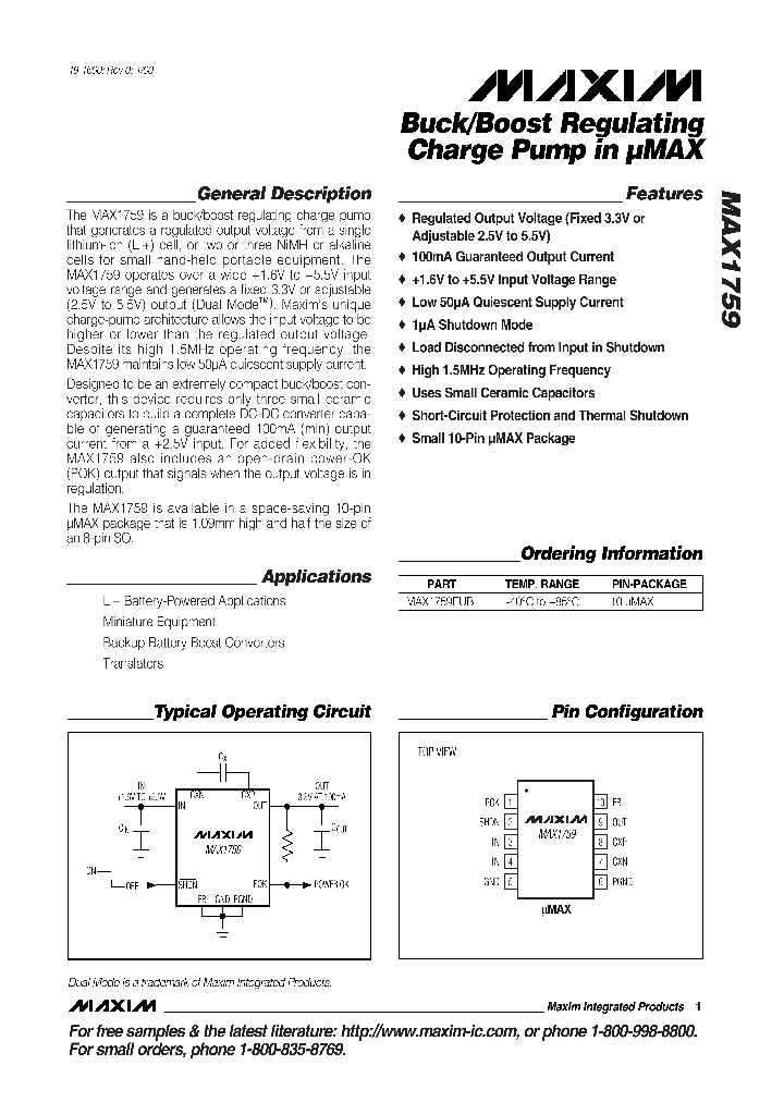 MAX1759_50622.PDF Datasheet