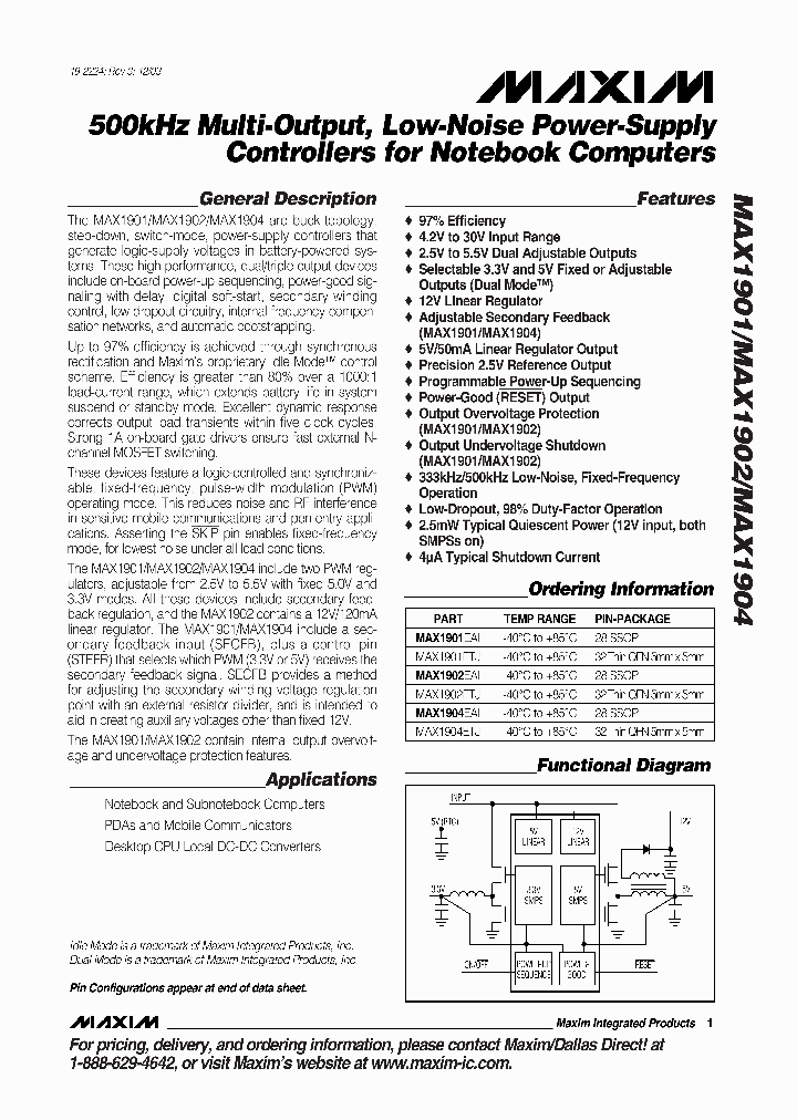 MAX1901_121426.PDF Datasheet