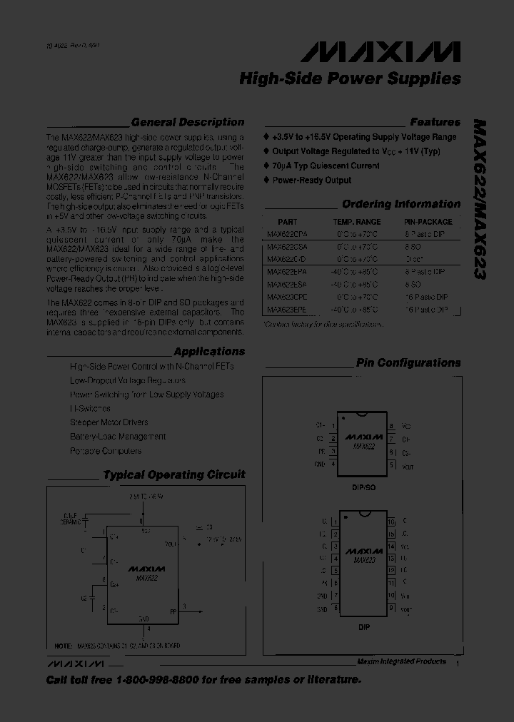 MAX622_15569.PDF Datasheet