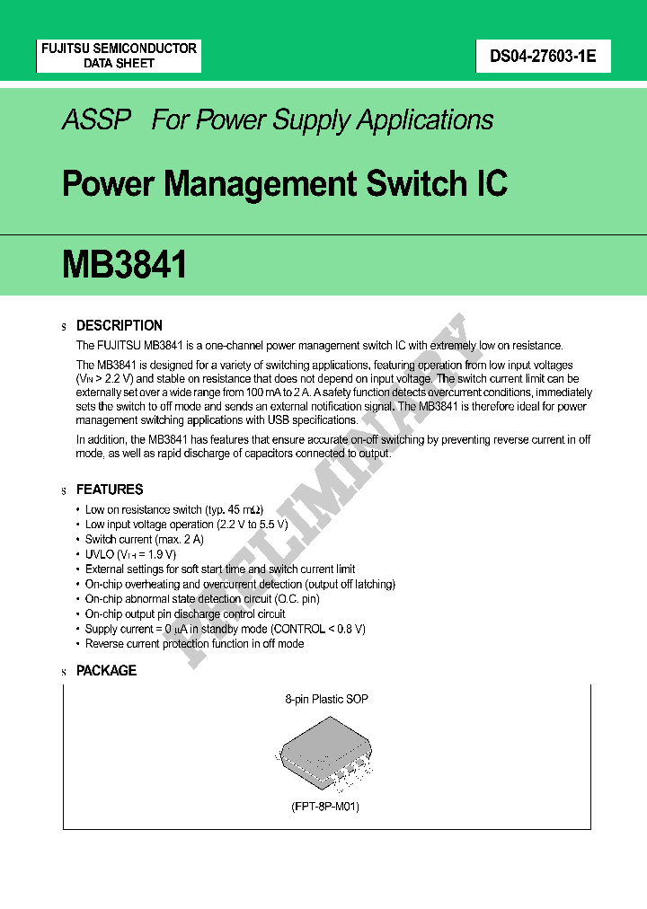 MB3841_166579.PDF Datasheet
