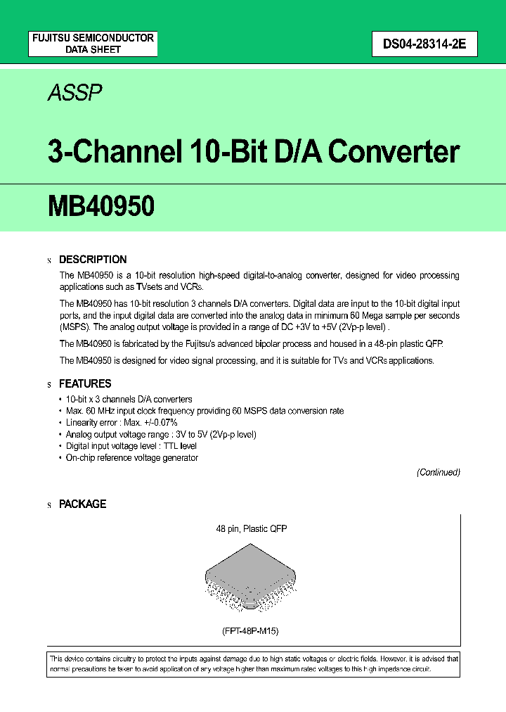 MB40950_113904.PDF Datasheet