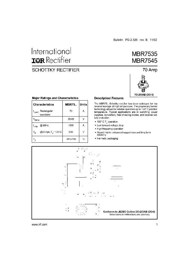 MBR7545_179754.PDF Datasheet