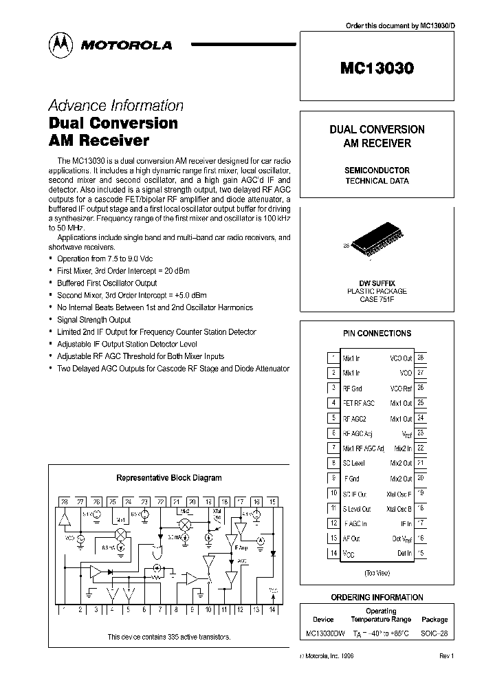 MC13030_165577.PDF Datasheet