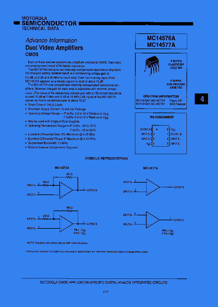 MC14576AF_110059.PDF Datasheet