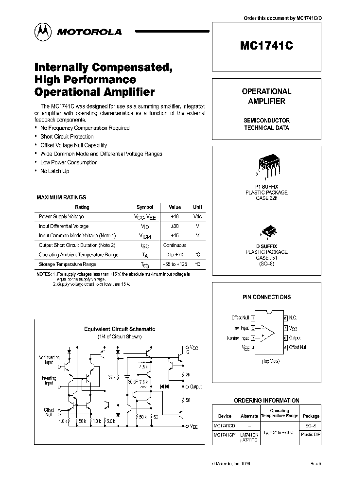 MC1741C_108964.PDF Datasheet