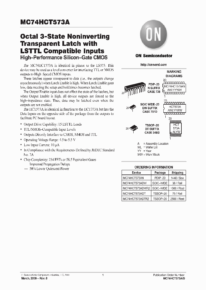 MC74HCT573ADT_177538.PDF Datasheet