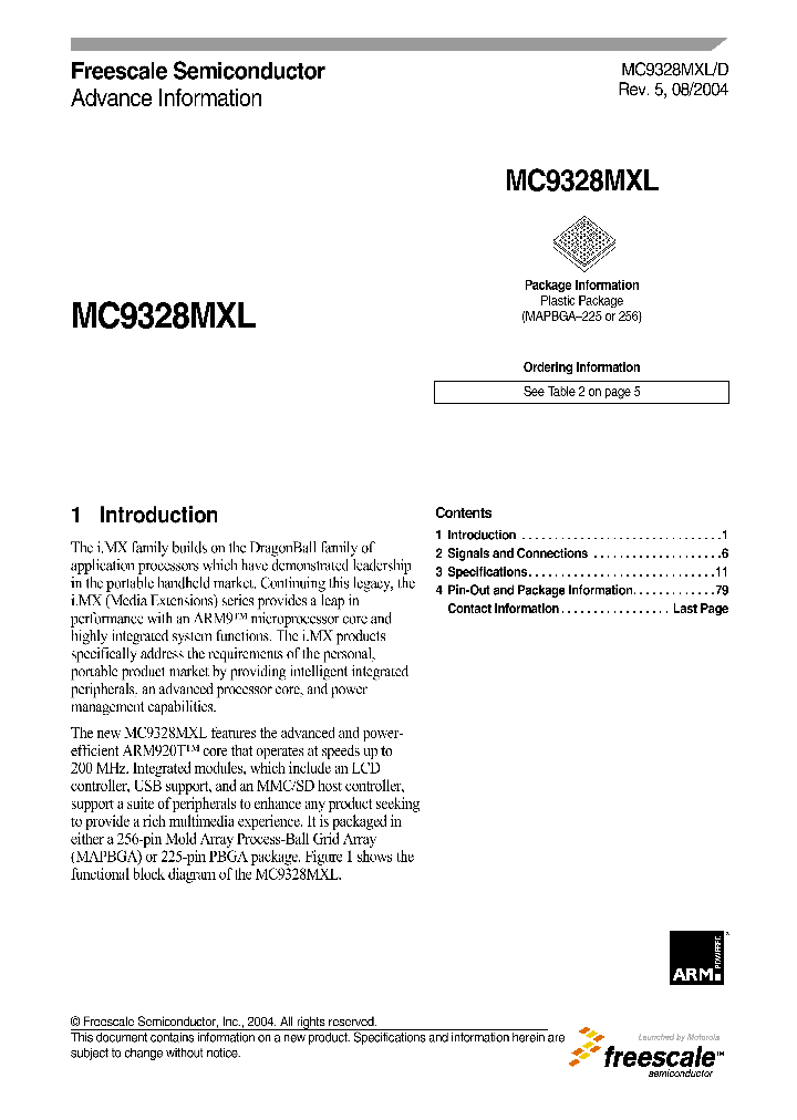 MC9328MXLCVM15_54647.PDF Datasheet