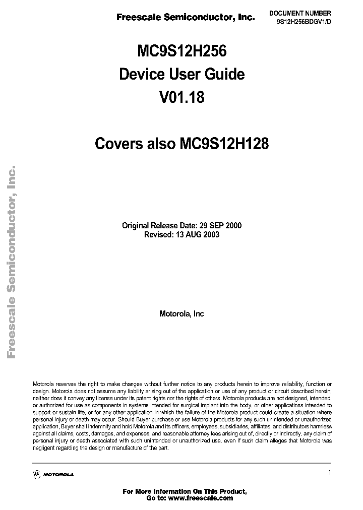 MC9S12H128_182884.PDF Datasheet