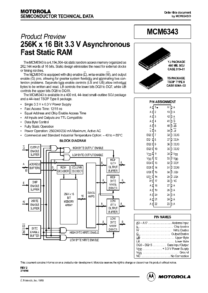 MCM6343_136119.PDF Datasheet