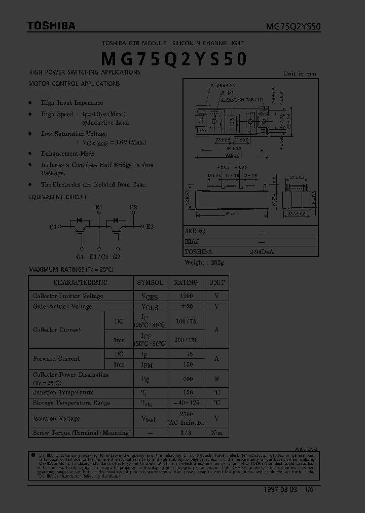 MG75Q2YS50_44182.PDF Datasheet