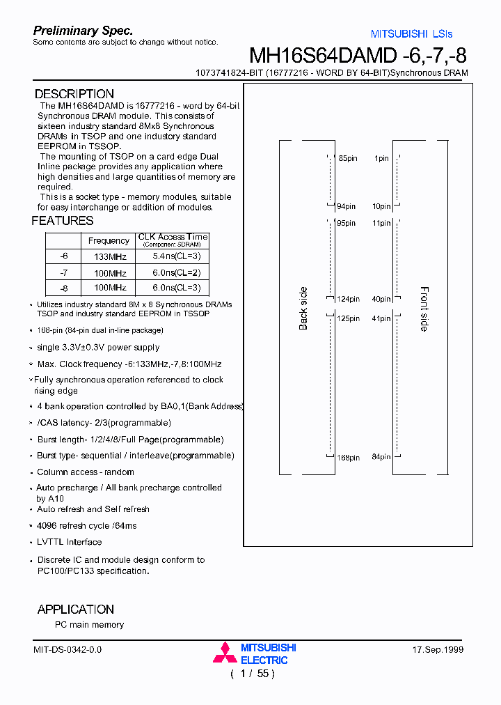 MH16S64DAMD-6_39309.PDF Datasheet