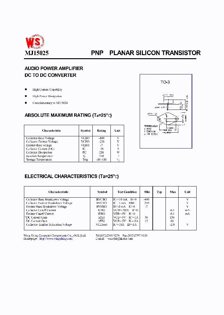 MJ15025_166302.PDF Datasheet