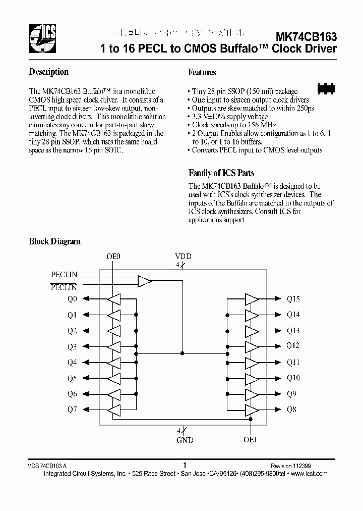 MK74CB163_85343.PDF Datasheet