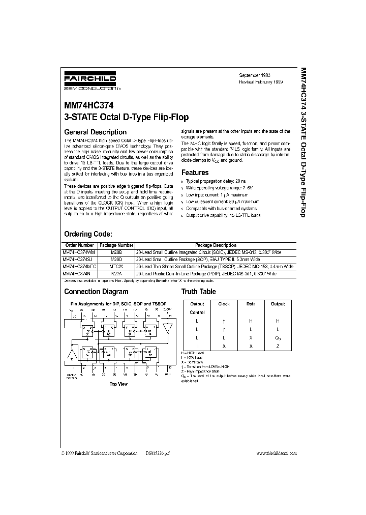 MM74HC374_185138.PDF Datasheet