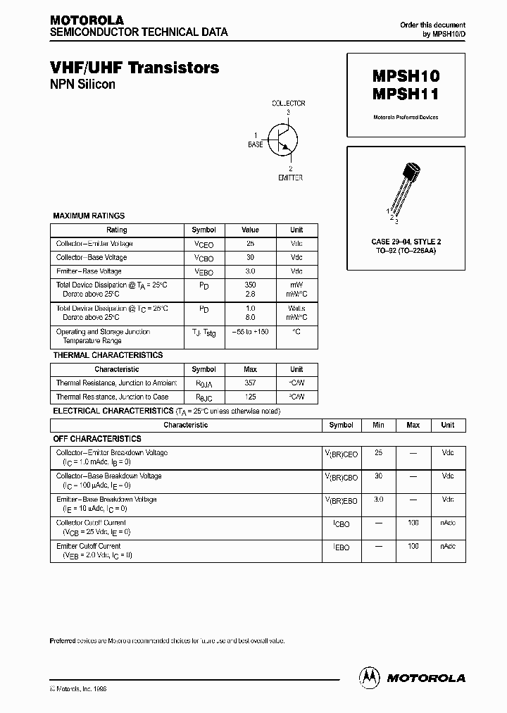 MPSH10_165080.PDF Datasheet