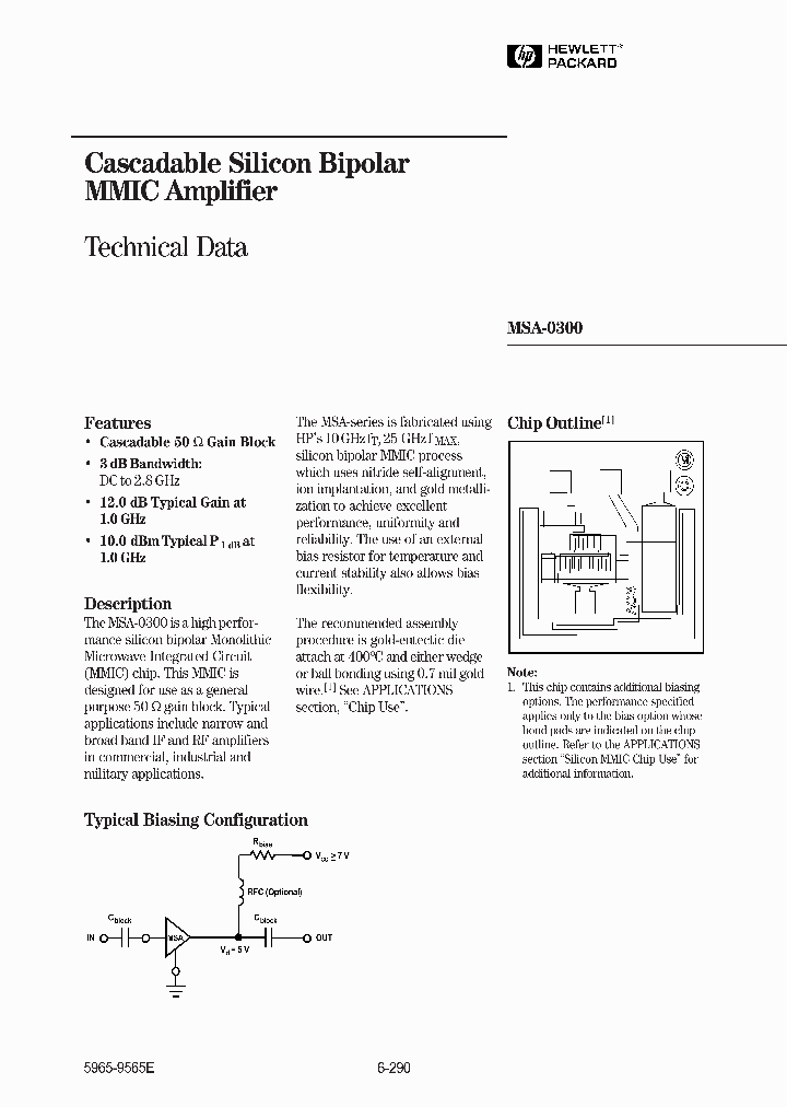 MSA-0300_144694.PDF Datasheet