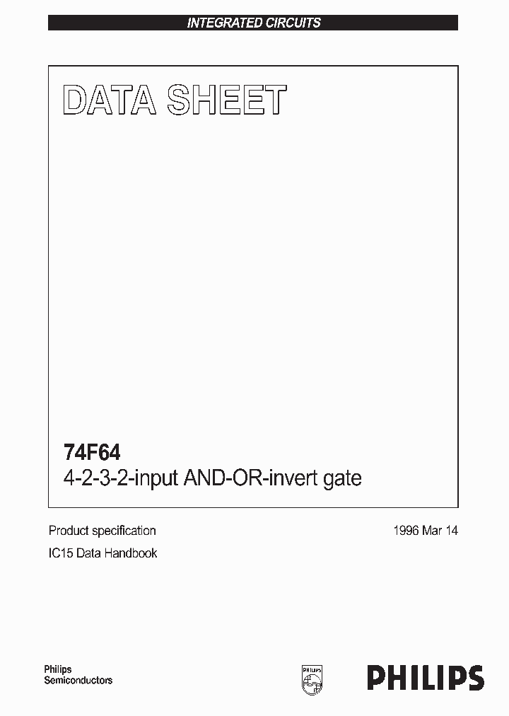 N74F64D_100990.PDF Datasheet