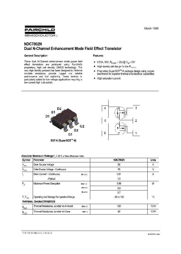 NDC7002_155310.PDF Datasheet