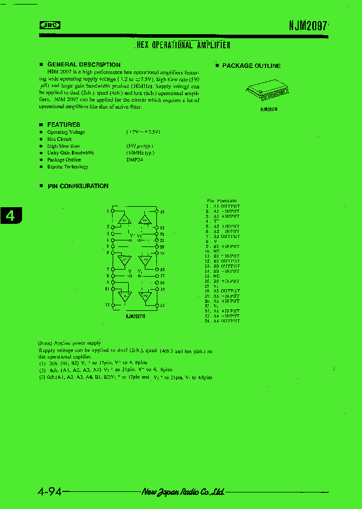 NJM2097_33307.PDF Datasheet