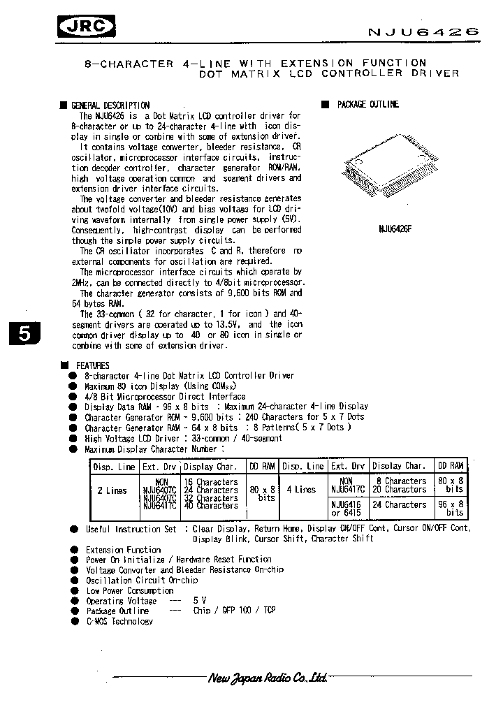 NJU6426_61425.PDF Datasheet