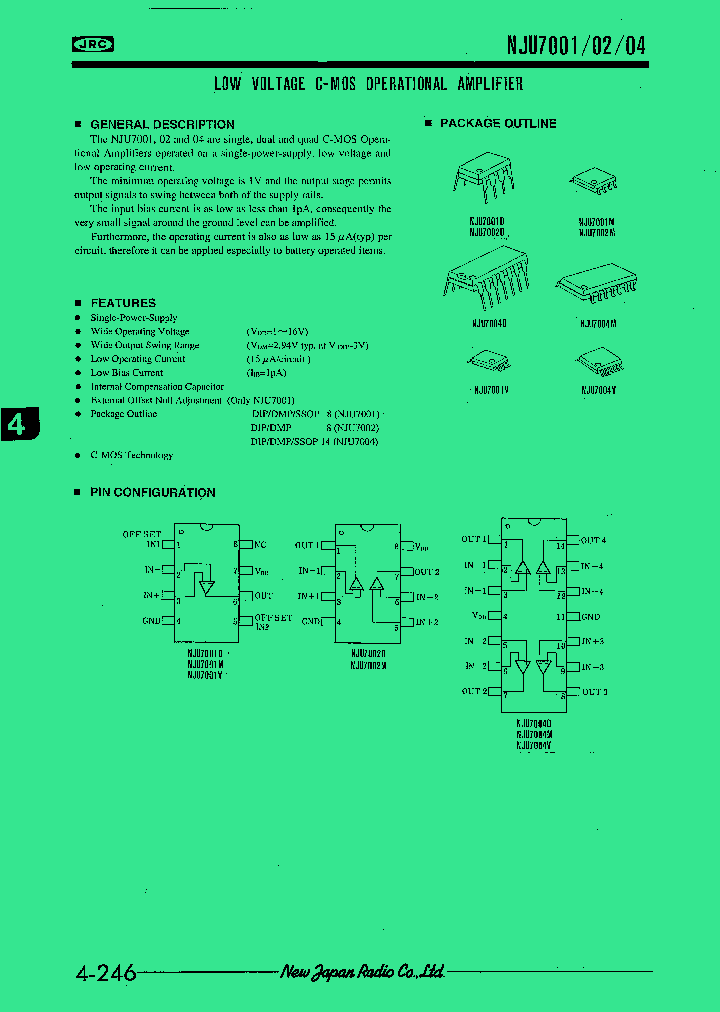 NJU7001_61502.PDF Datasheet