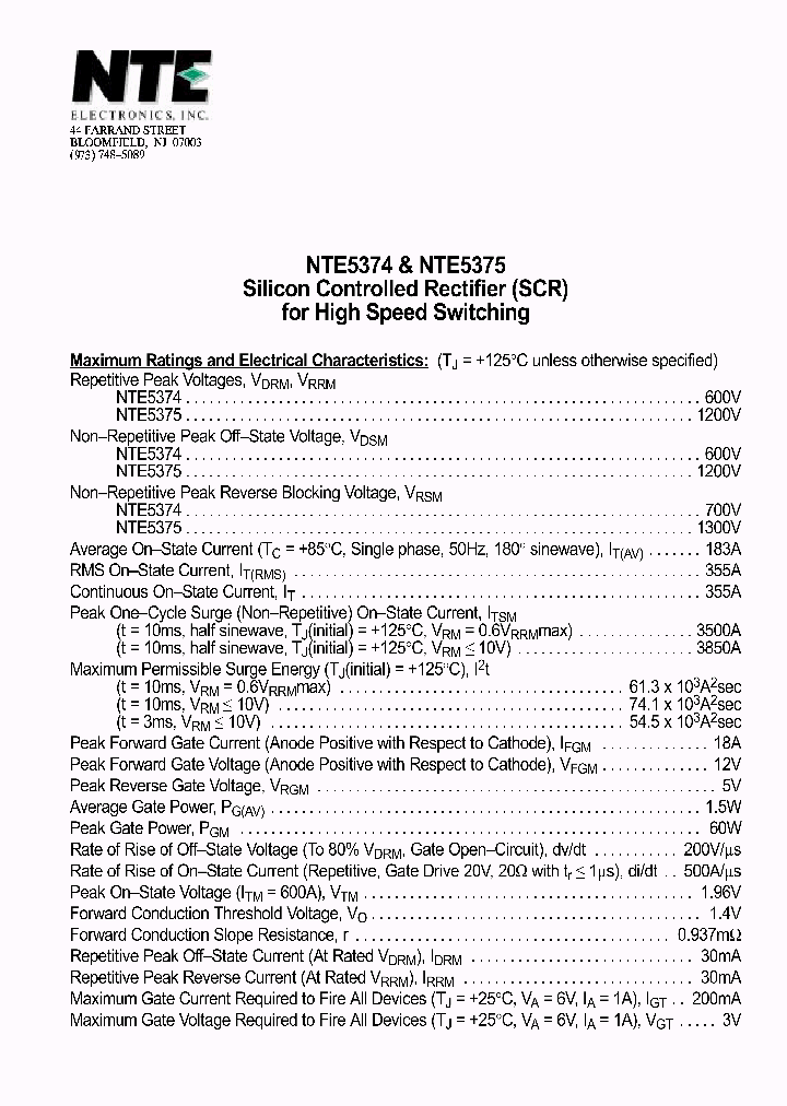 NTE5374_70003.PDF Datasheet