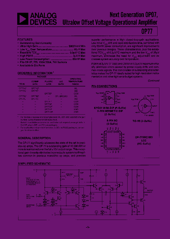 OP77AZ_111646.PDF Datasheet