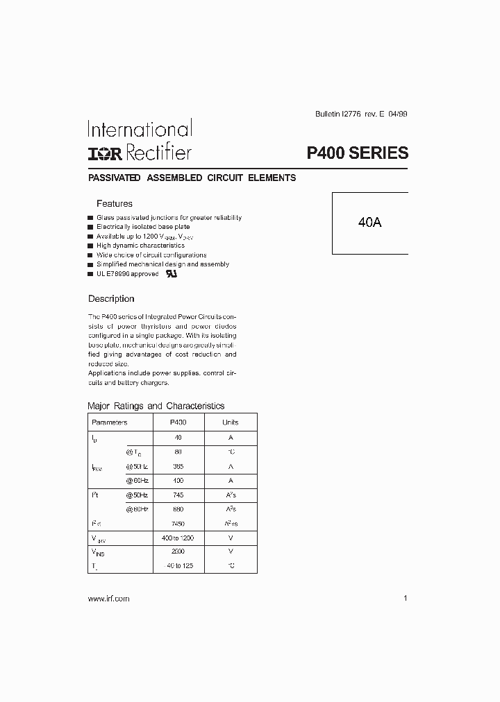 P401_42116.PDF Datasheet