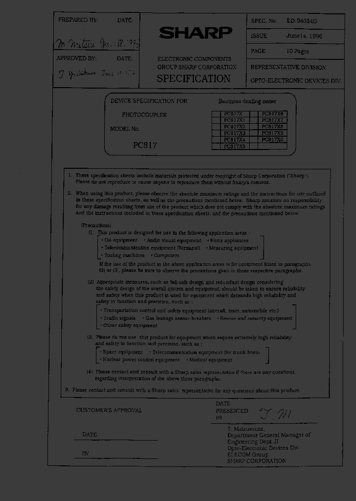 PC817X_4604.PDF Datasheet