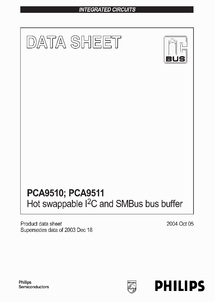 PCA9510_124950.PDF Datasheet
