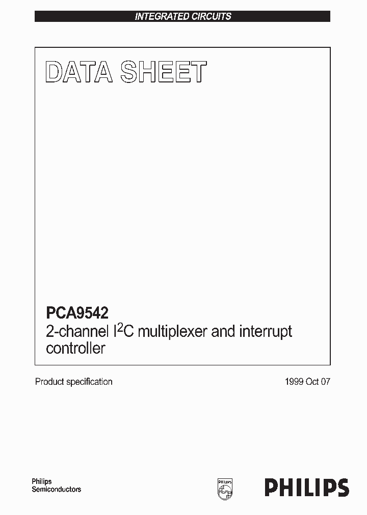 PCA9542_88758.PDF Datasheet