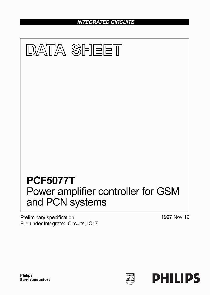 PCF5077T_13142.PDF Datasheet