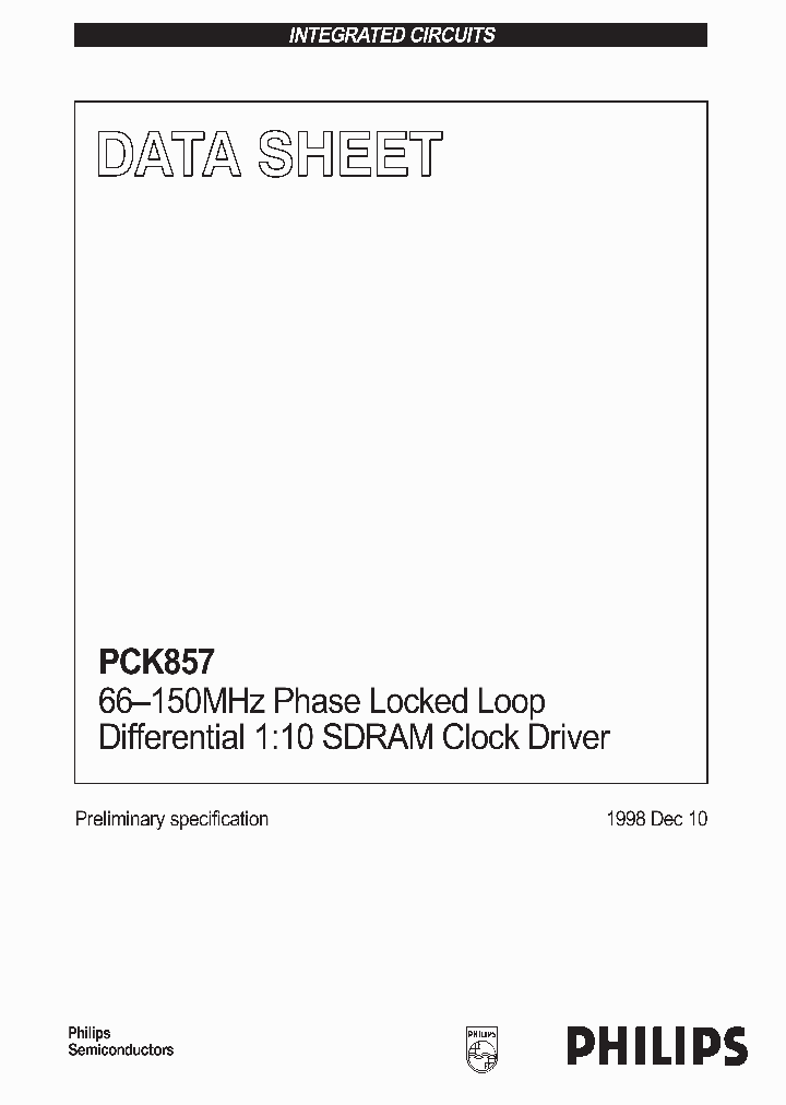 PCK857_141950.PDF Datasheet