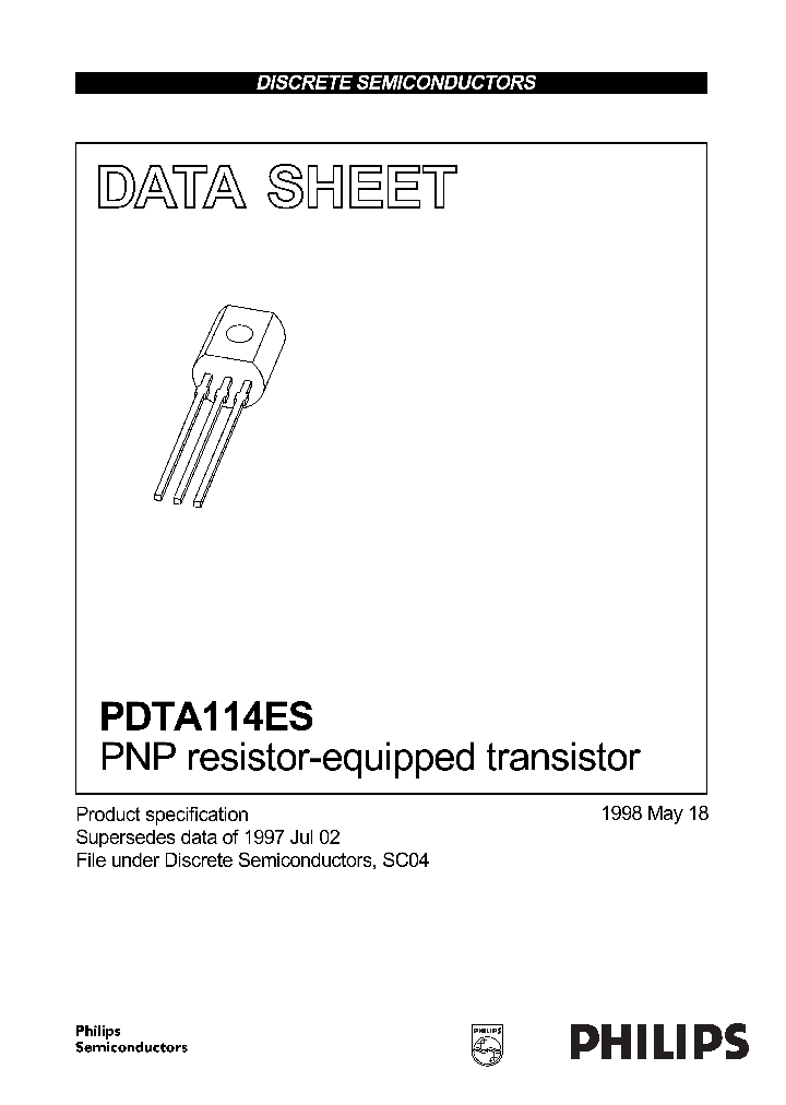 PDTA114ES_127211.PDF Datasheet
