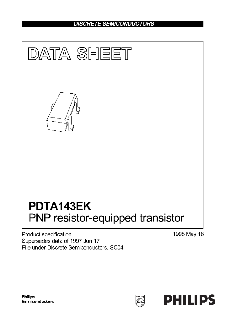 PDTA143EK_110623.PDF Datasheet