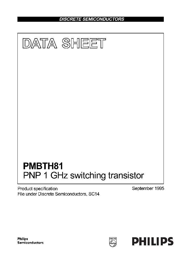 PMBTH81_68550.PDF Datasheet
