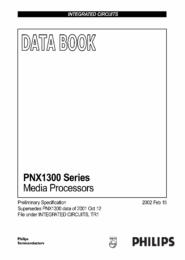 PNX1300_50315.PDF Datasheet
