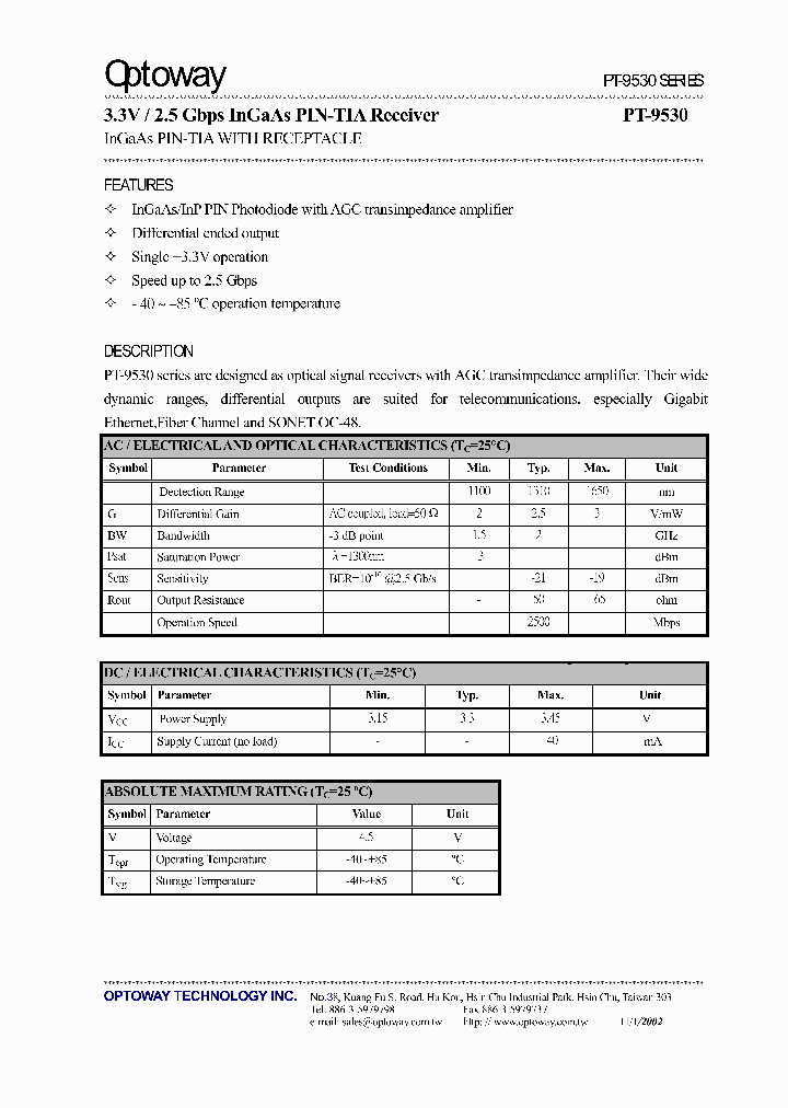 PT-9530_160175.PDF Datasheet