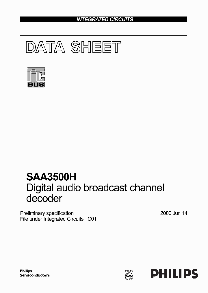 SAA3500H_42866.PDF Datasheet