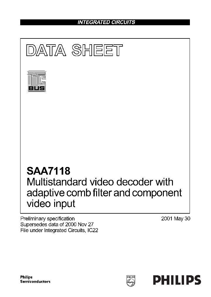 SAA7118_35198.PDF Datasheet