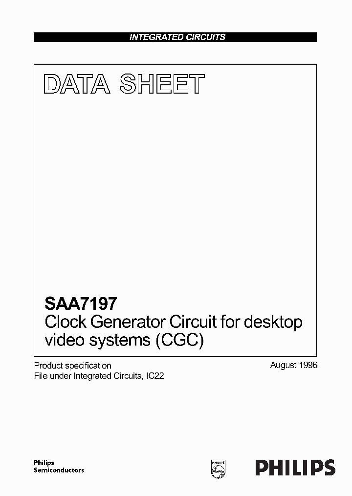 SAA7197_88160.PDF Datasheet