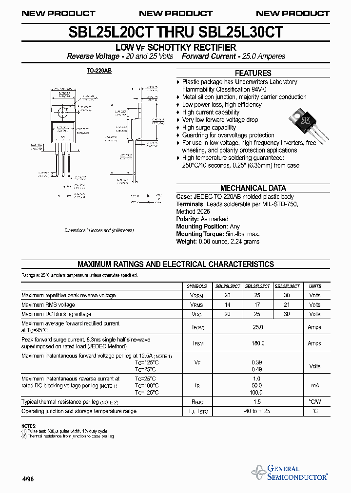 SBL25L30CT_192216.PDF Datasheet