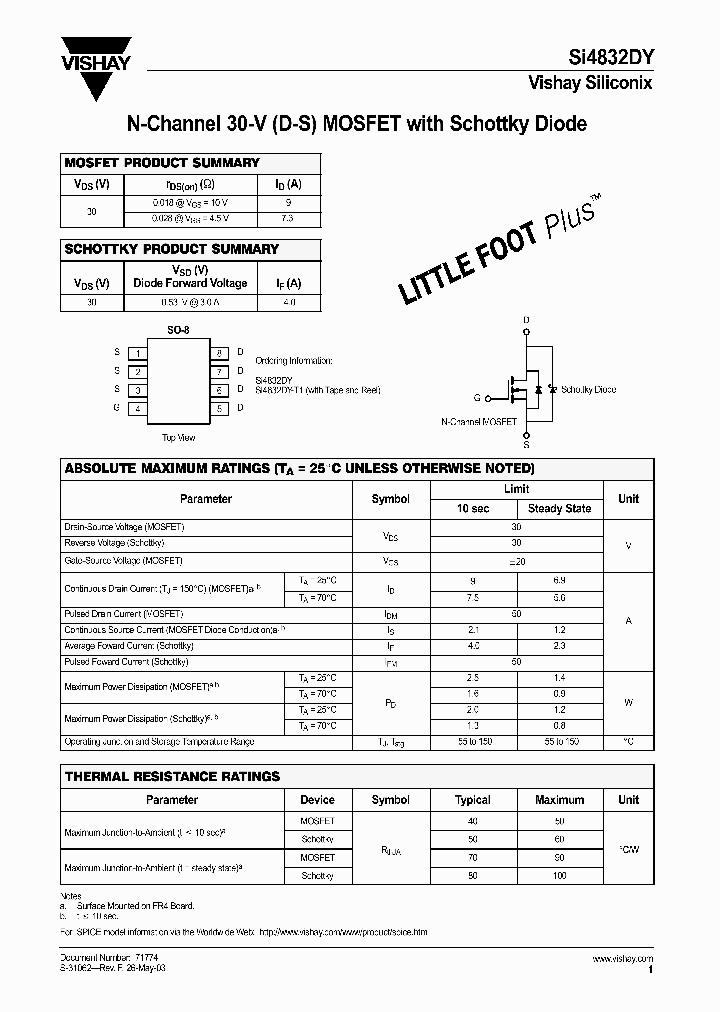 SI4832DY_132793.PDF Datasheet