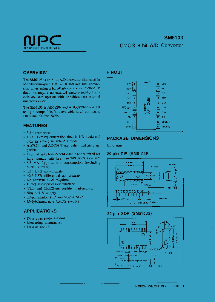 SM6103_139243.PDF Datasheet Download