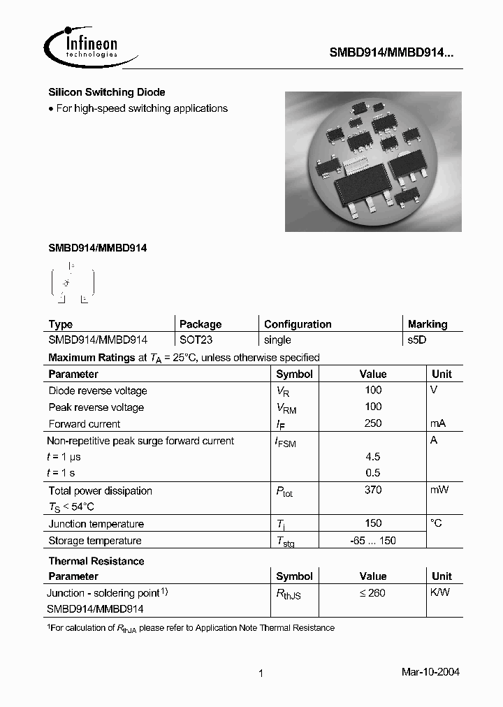 SMBD914_43357.PDF Datasheet