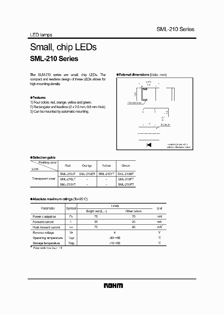 SML-210_94785.PDF Datasheet