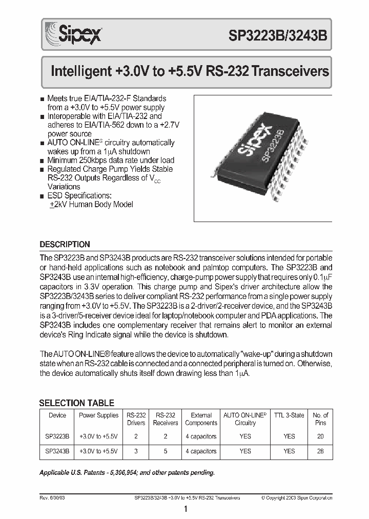 SP3223B_35847.PDF Datasheet