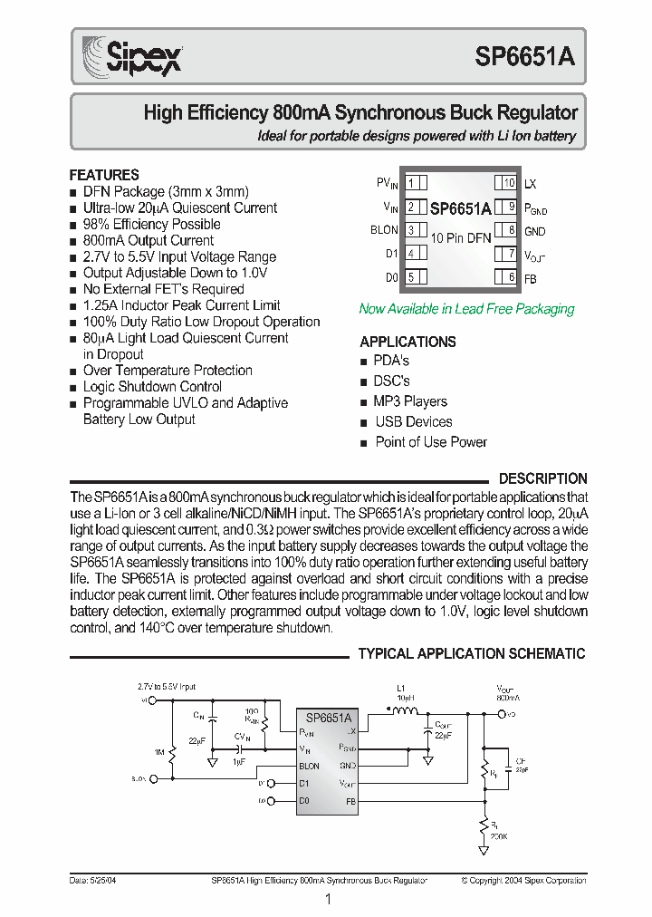 SP6651A_36165.PDF Datasheet