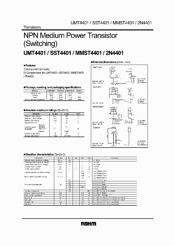 SST4401_119627.PDF Datasheet