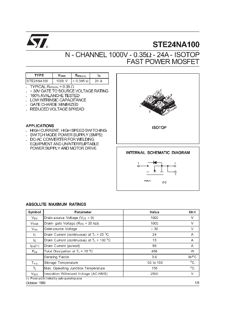 STE24NA100_77032.PDF Datasheet